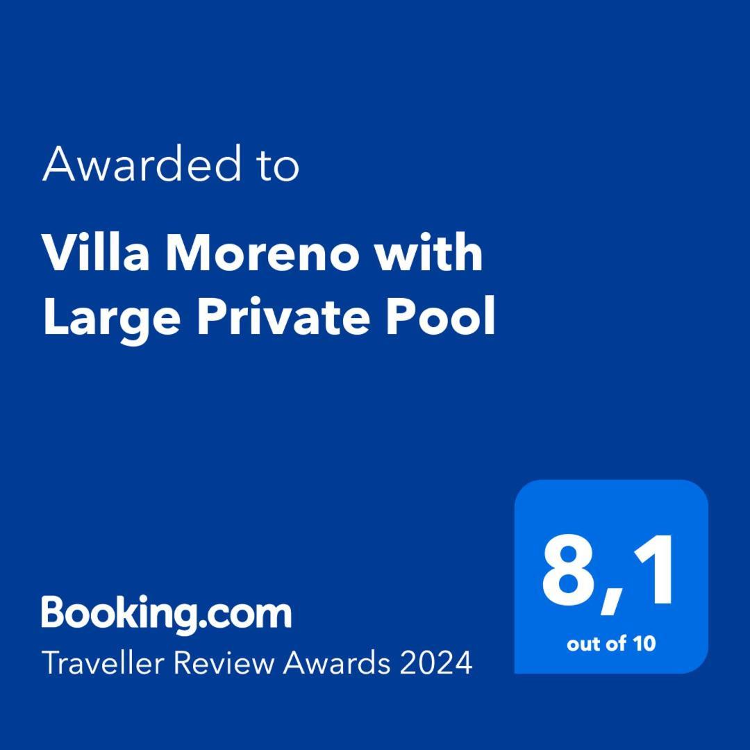 Villa Moreno With Large Private Pool Javea Ngoại thất bức ảnh